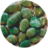 multiple green turquoise stones