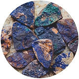azurite stones