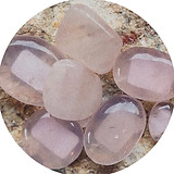 rose quartz stones